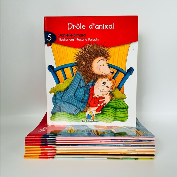 Other - FRENCH 15 Early Readers Books Rat de Bibliothèque Levels 1-2 livres enfants